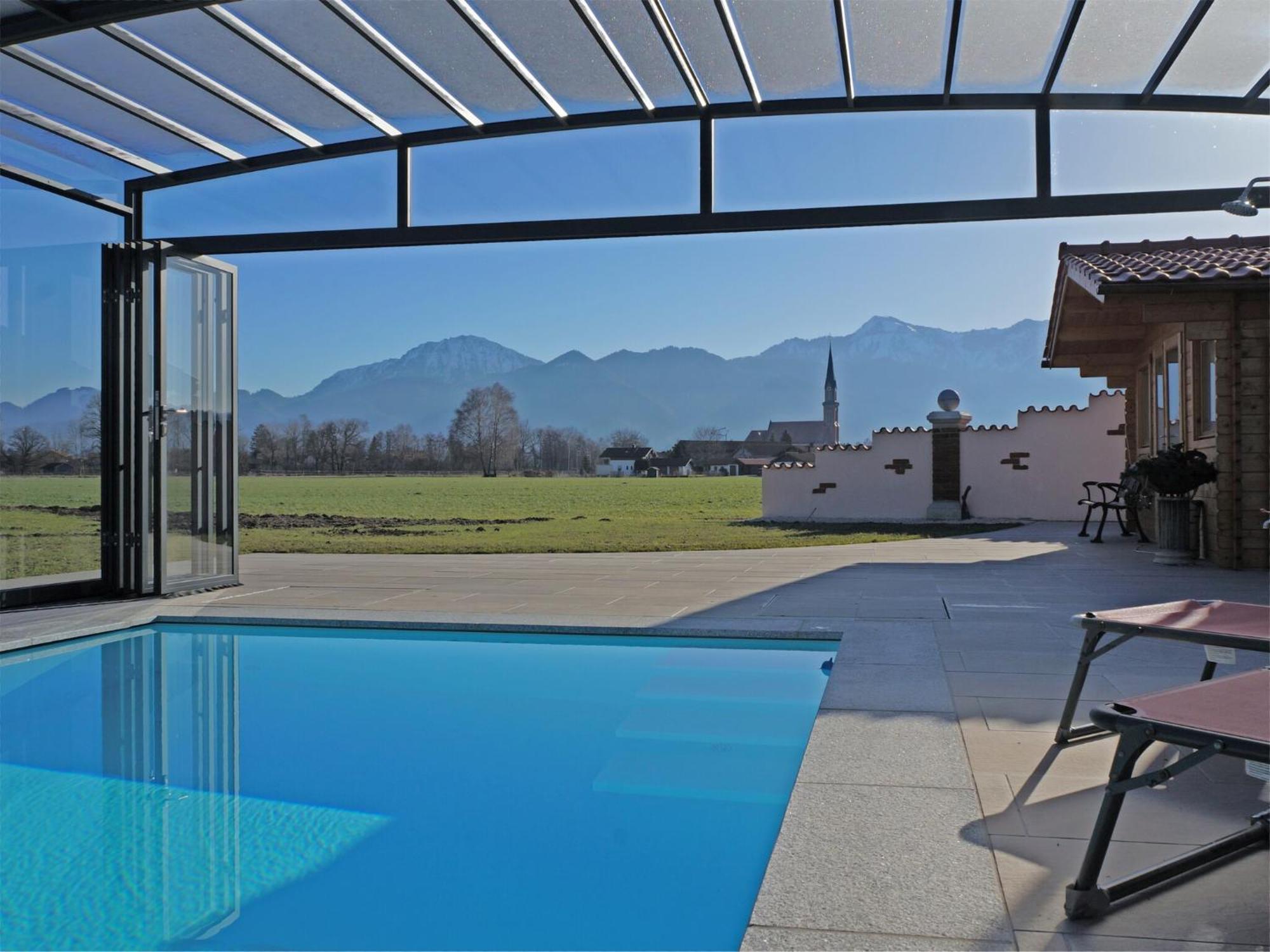 Alluring Holiday Home In Ubersee With Whirlpool Esterno foto